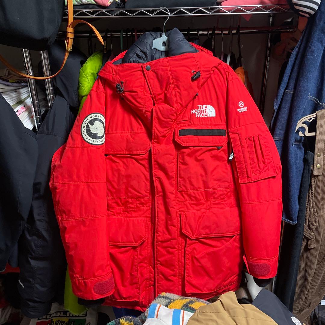 THE NORTH FACE SUMMIT SERIES ダウンジャケット 赤
