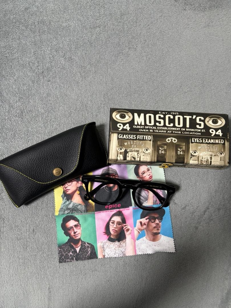 モスコット/レムトッシュ ブラック49サイズ