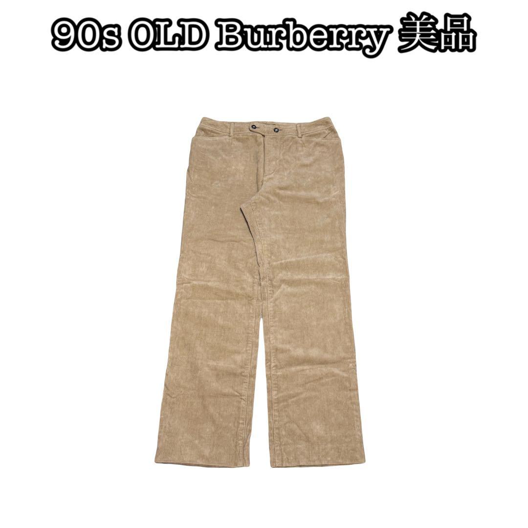 OLD Burberry ワイド バギー コーデュロイ archive 美品