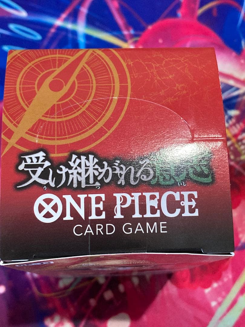 【新品未開封・テープ付きBOX】 ワンピースカード 受け継がれる意志 BOX