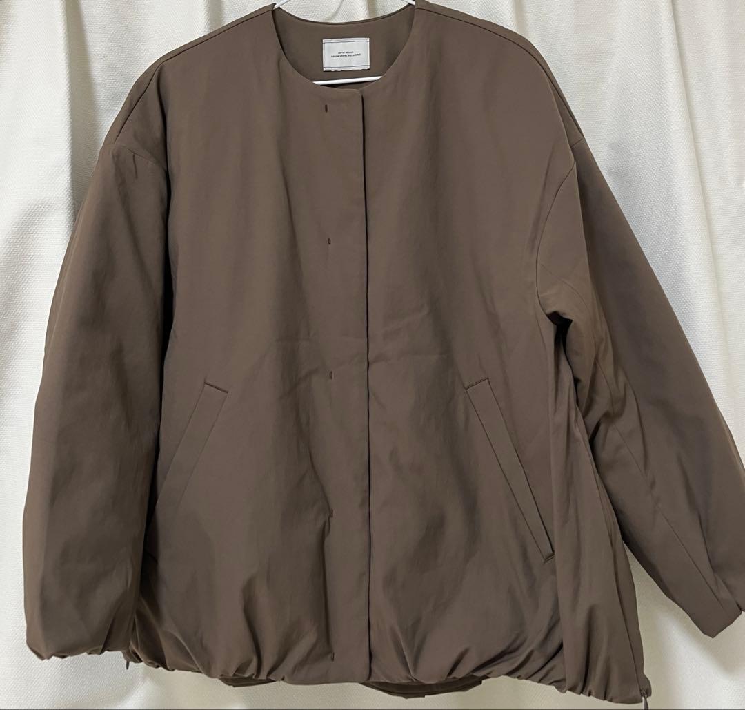 green label relaxing パフィーノーカラーブルゾン　ブラウン