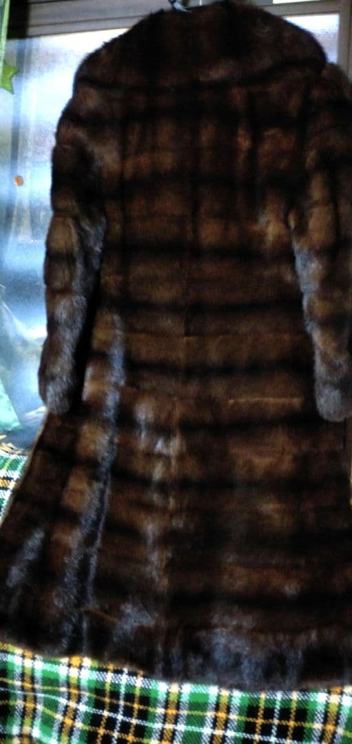 極美品ミンクコートミンクファーコート毛皮ロングコートリアルファー毛皮ミンクコート
