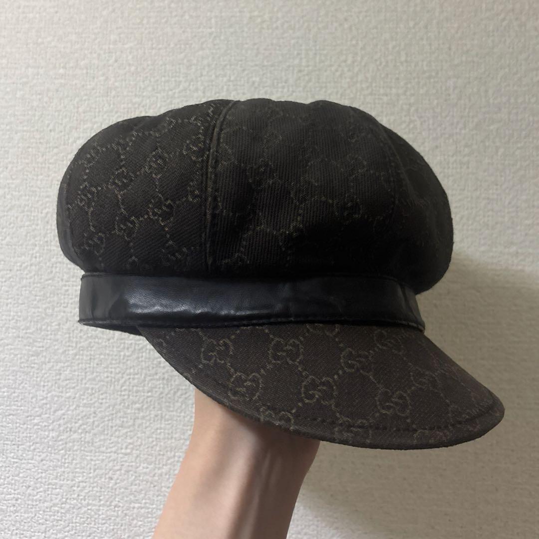 GUCCI キャスケット 古着 帽子 XL