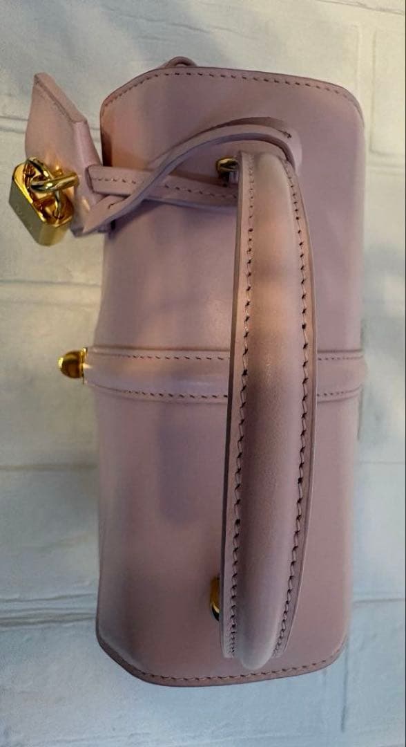 【美品】セリーヌ　セーズ　ミニ16 パステル　ピンク　ショルダー　ハンドバッグ