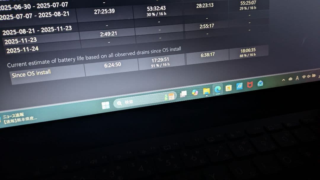 ASUS VivoBook ブラックノートパソコン