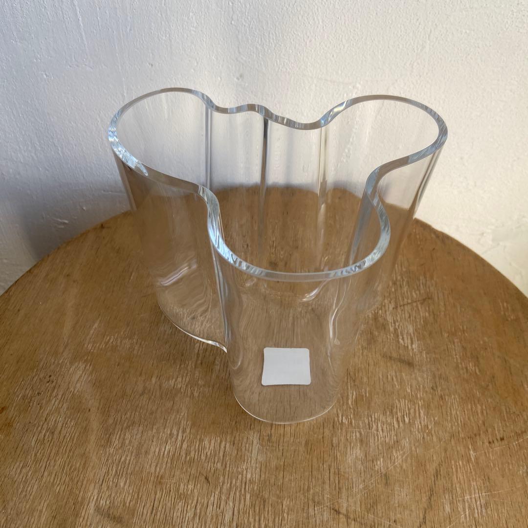 アルヴァ・アアルト コレクション ベース 120mm クリア　scope 花瓶