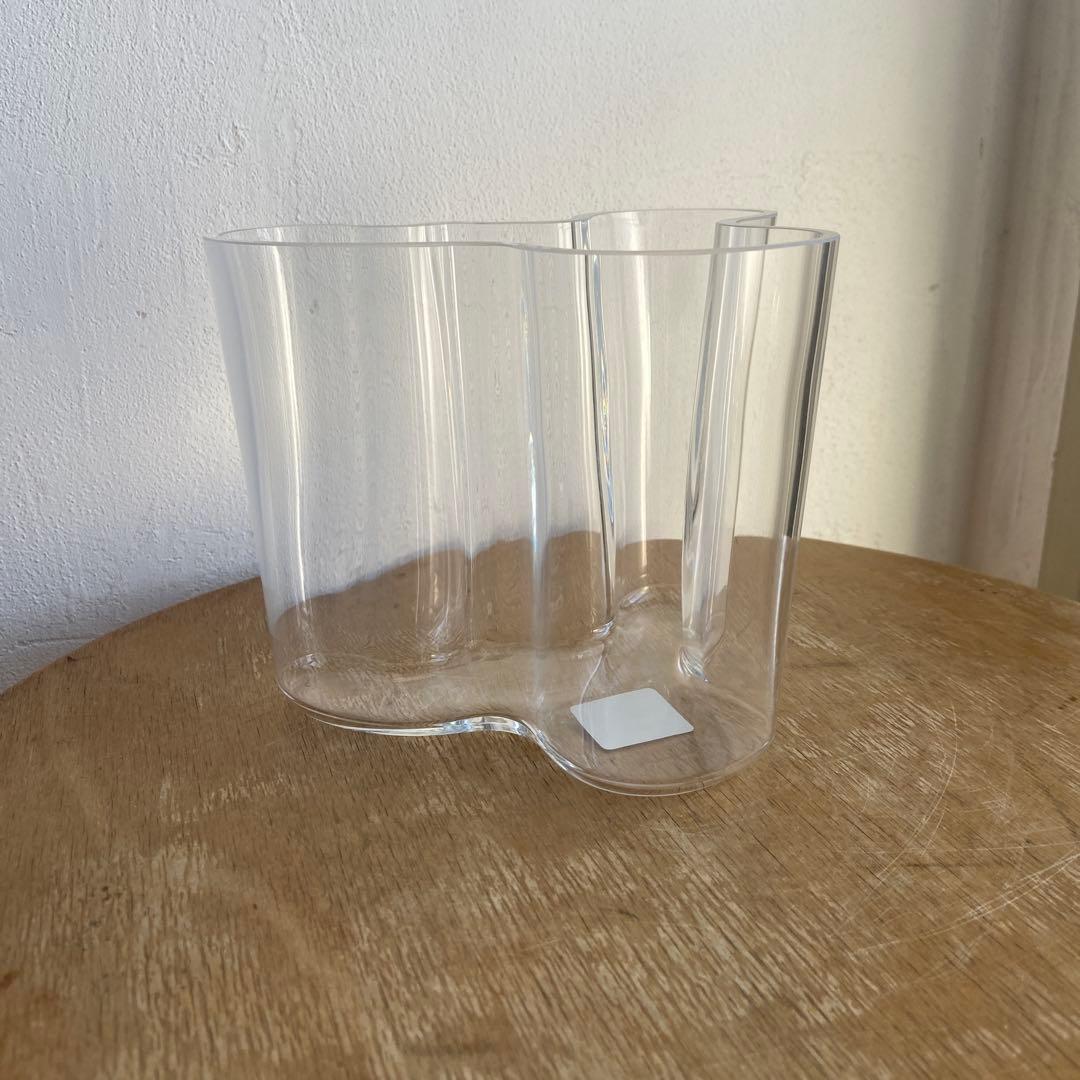アルヴァ・アアルト コレクション ベース 120mm クリア　scope 花瓶