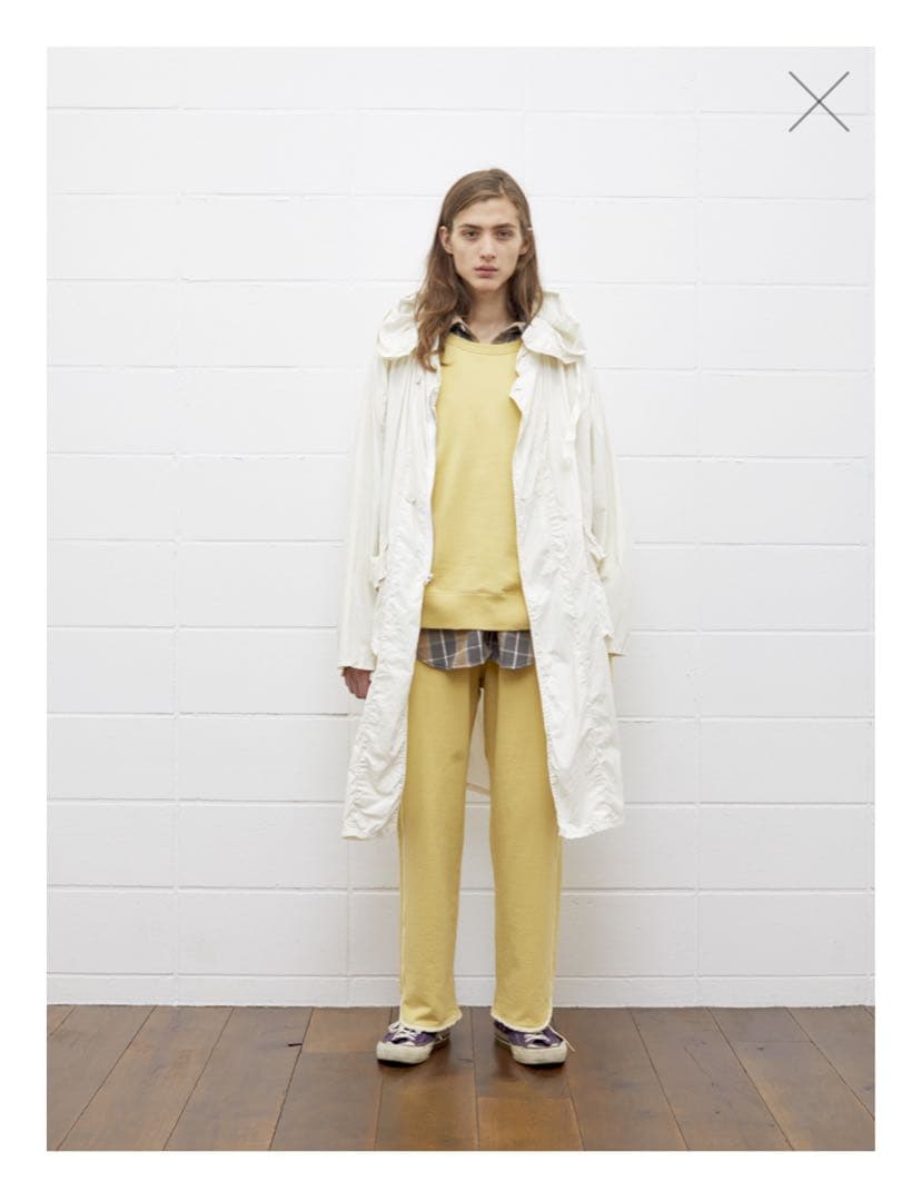 UNUSED ミリタリーコート ダークグリーン