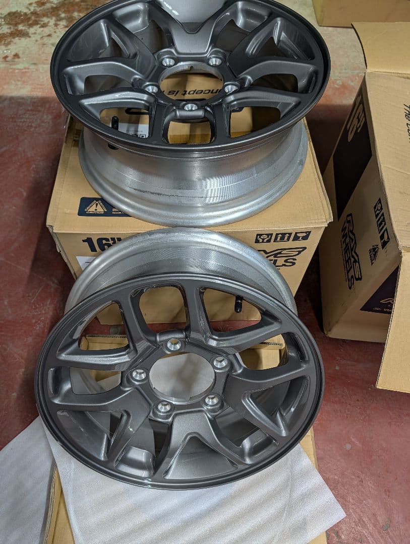 ジムニー　XC　JB64　純正ホイール　16インチ　4本セット中（2本）No.1