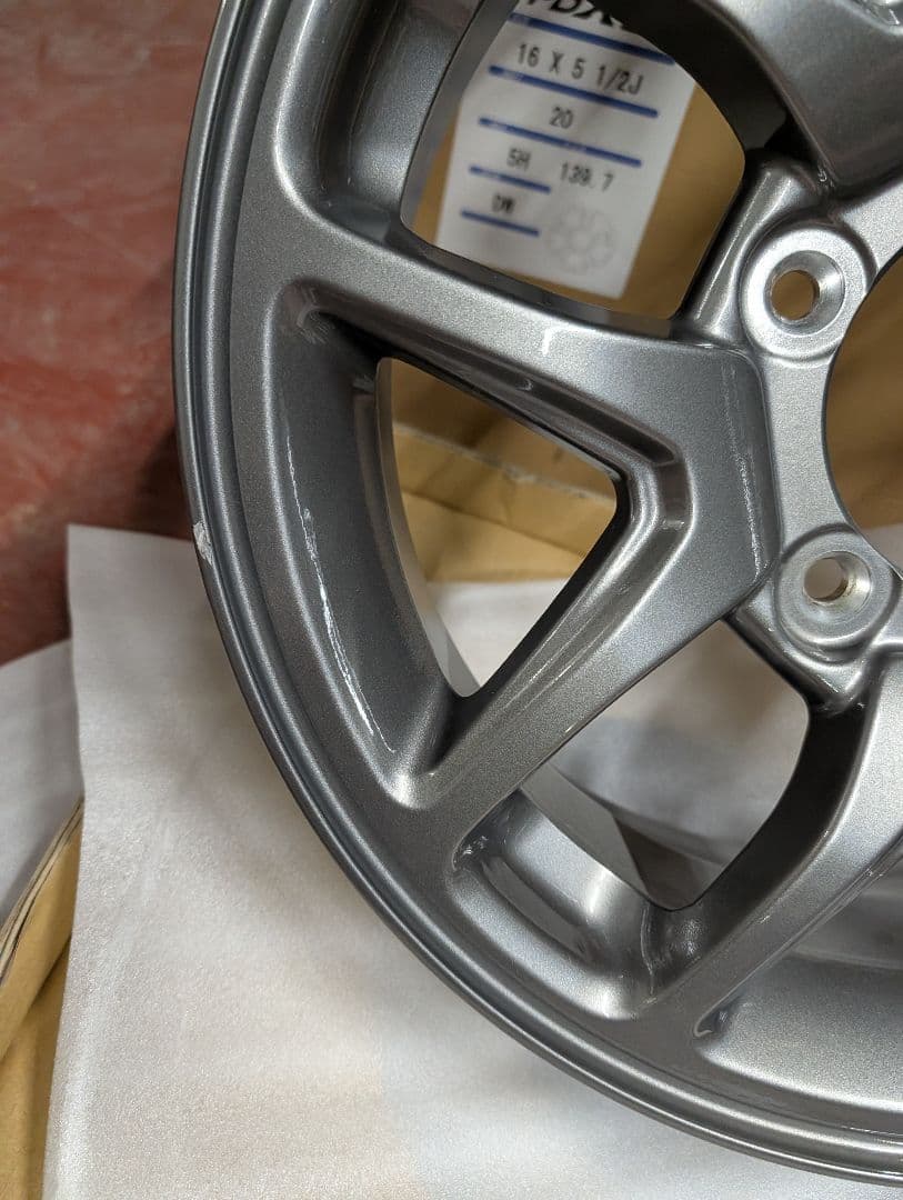 ジムニー　XC　JB64　純正ホイール　16インチ　4本セット中（2本）No.1