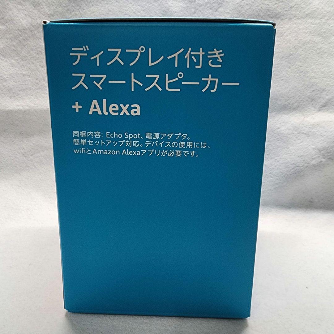 Echo Spot 2024年発売 ブラック エコースポット