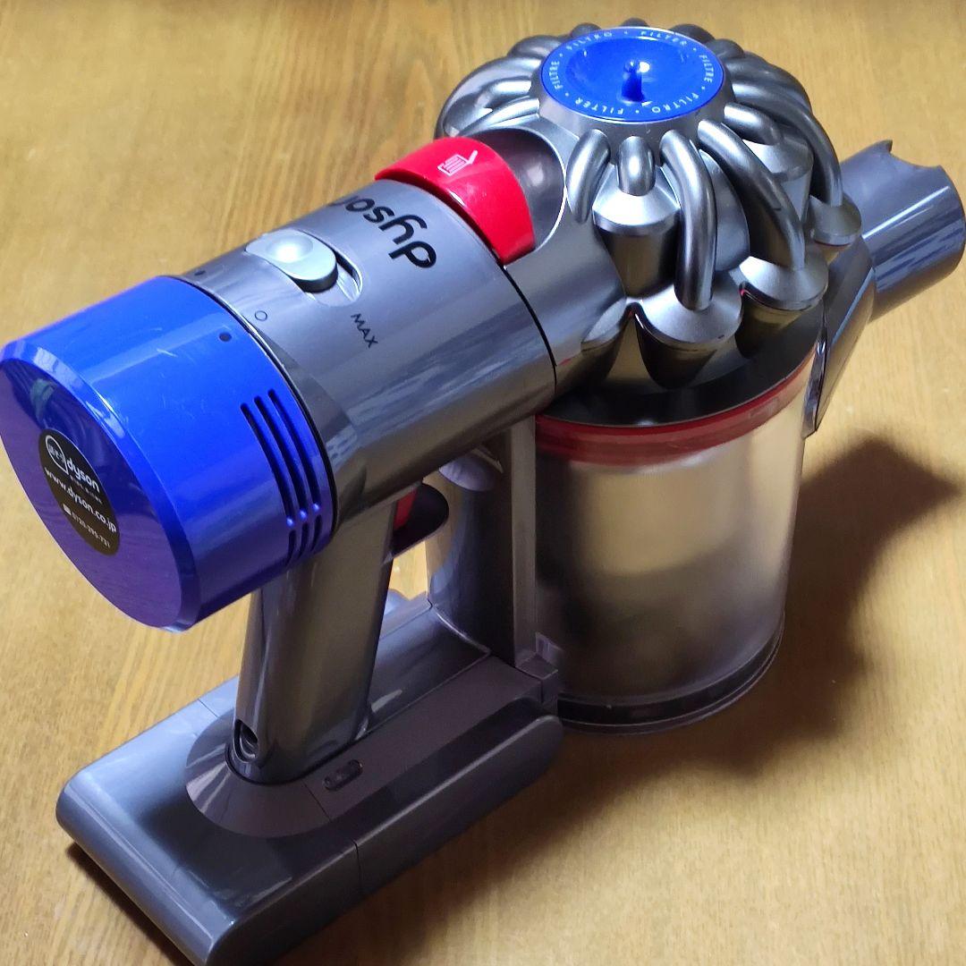 ダイソンV8 SV10 掃除機 完全分解清掃済み動作品 純正バッテリー２つセット