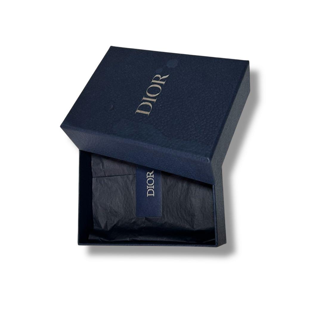 クリスチャンディオール キーケース オブリーク ブラック シルバー 総柄