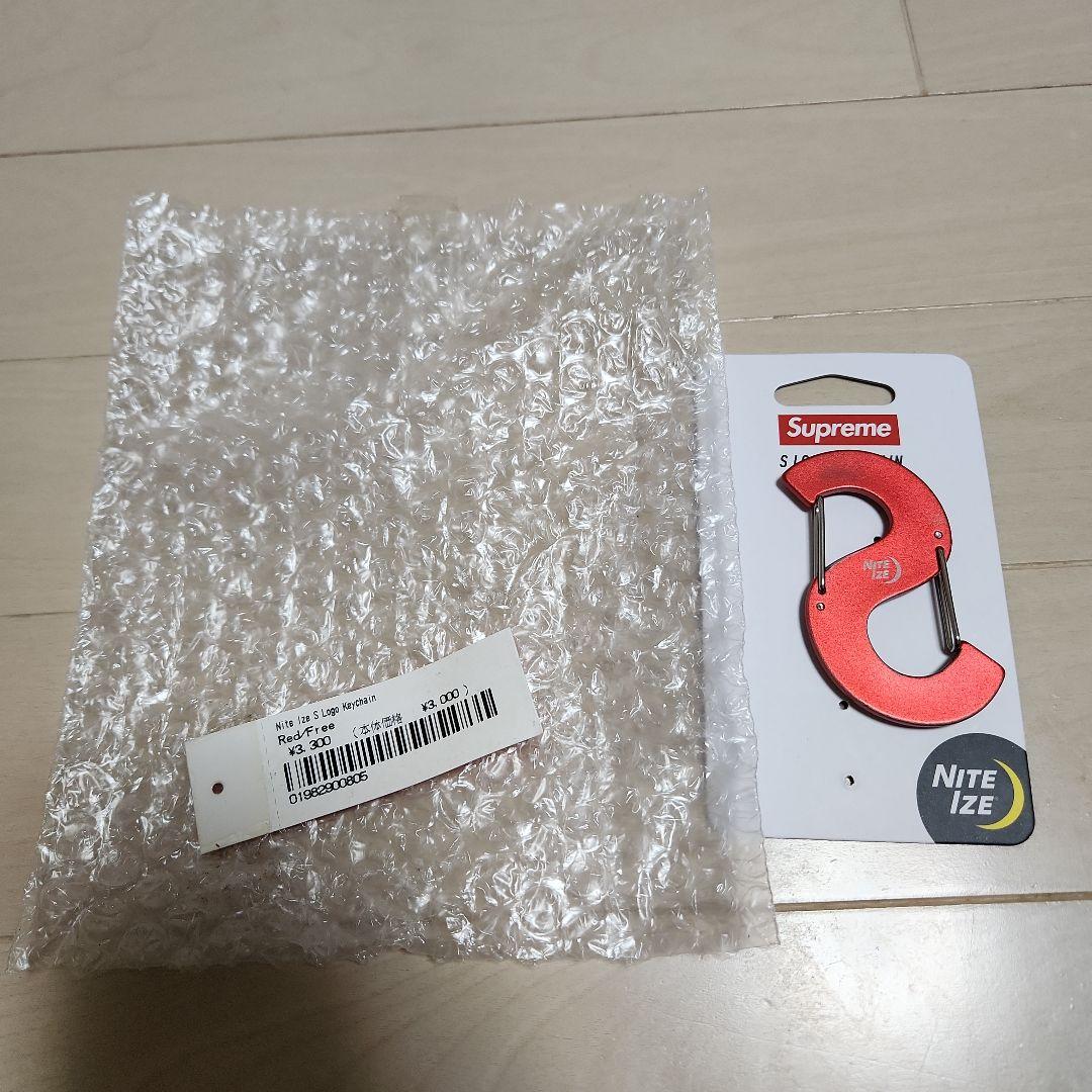 小物 Supreme S Logo Keychain Nite ize 21FW