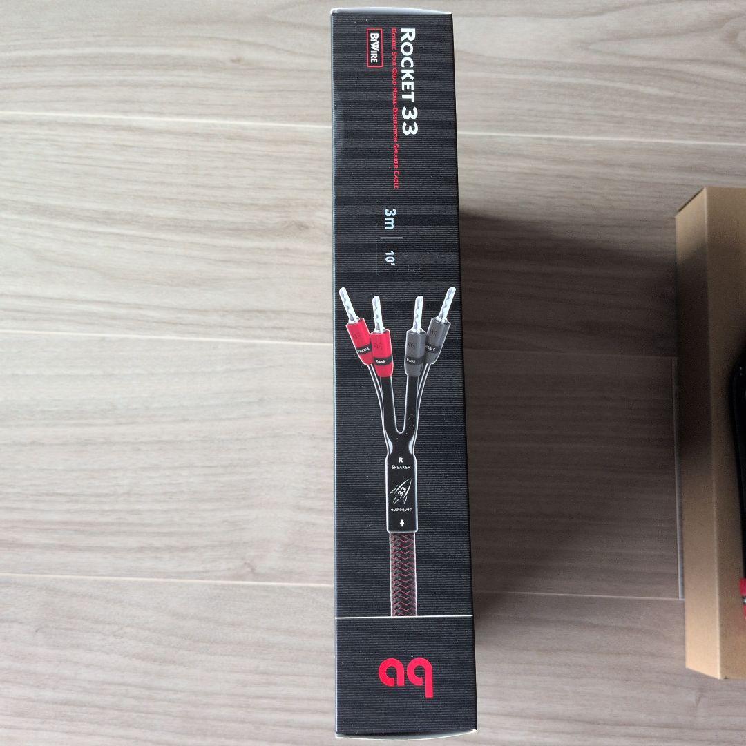 AudioQuest Rocket 33 スピーカケーブル 3m 1本