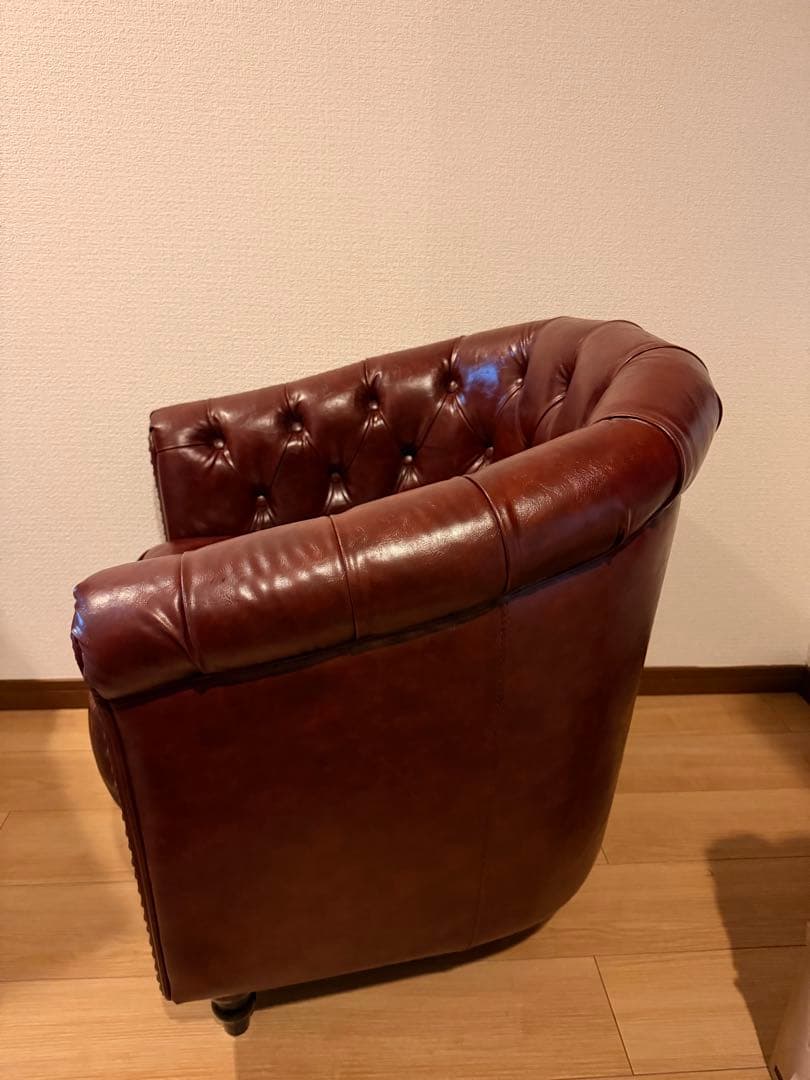 【美品】【送料無料】ヴィンセント　チェスターフィールド　茶