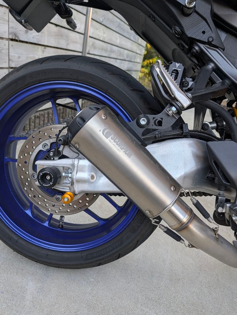 YAMAHA MT09 SP 2024〜 スコーピオン レッド パワー フルエキ