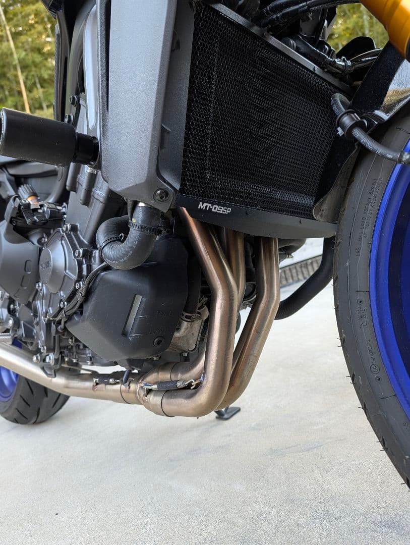 YAMAHA MT09 SP 2024〜 スコーピオン レッド パワー フルエキ