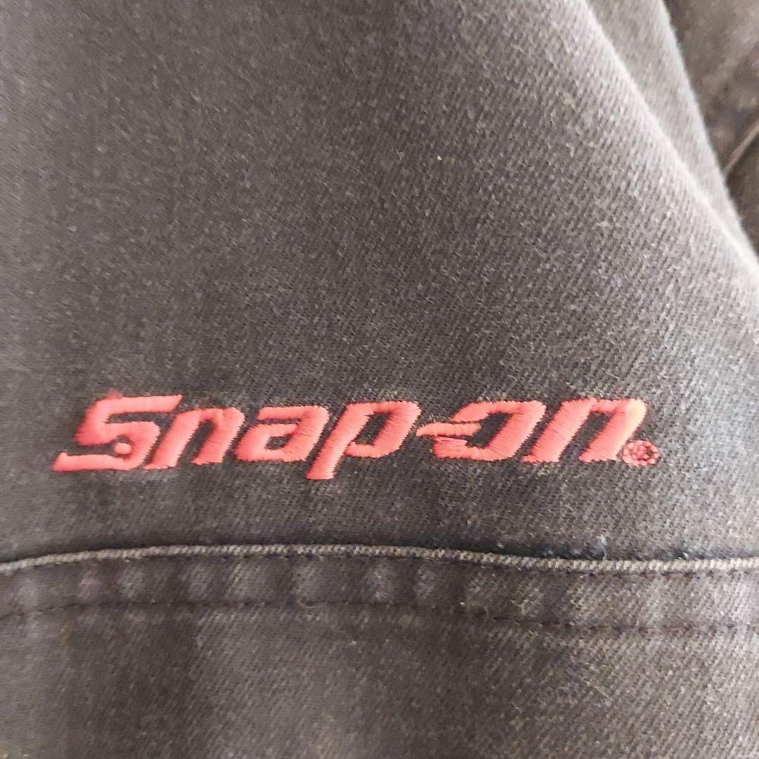 【Snap-on】スナップオン 刺繍 オールインワン L 紺