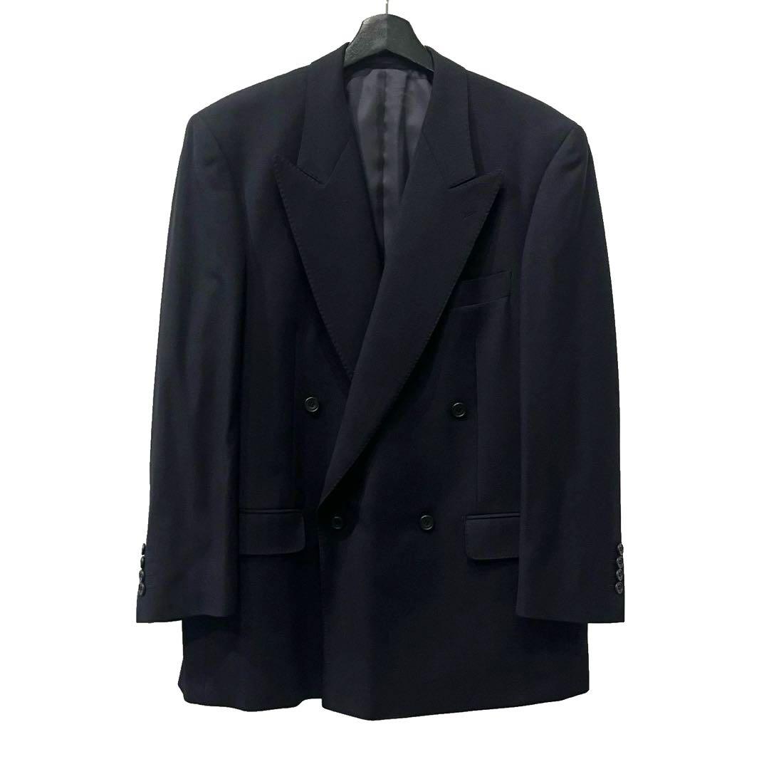 90s ZEGNA ウールダブルブレストジャケット 名作 アーカイブ 初期