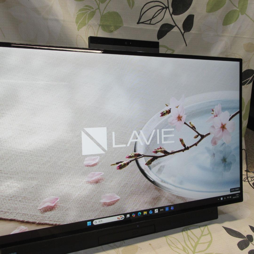 超大画面27インチWin11公式対応8世代Corei5/メ8/新品SSD/DVD