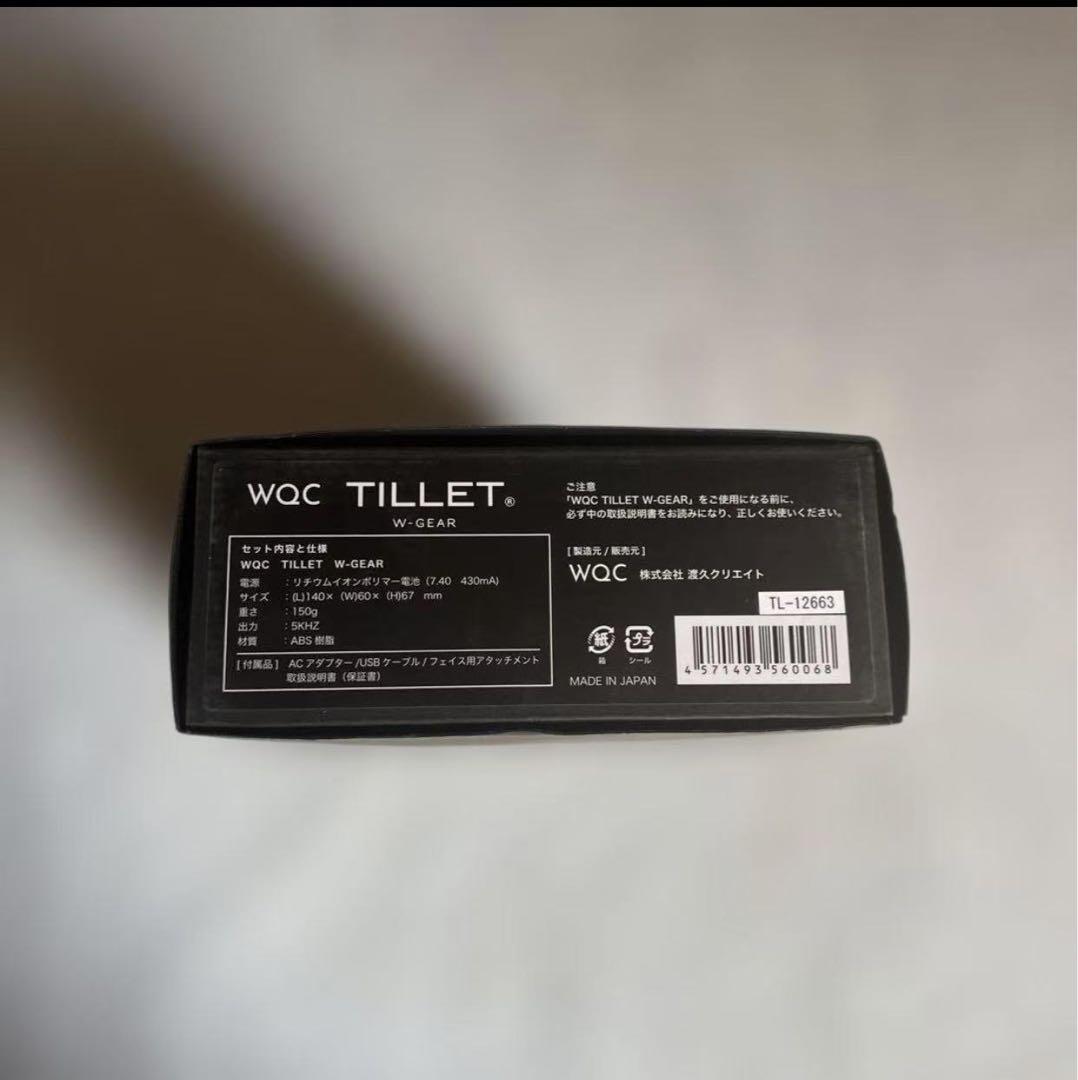 TILLETティレットイオン導入器 フェイス＆ヘアトリートメント　EMS