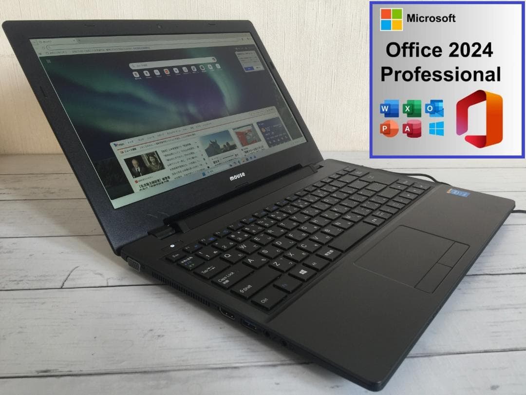 マウスー LB-J770S 13.3型フルHD/8G/Office/Win11