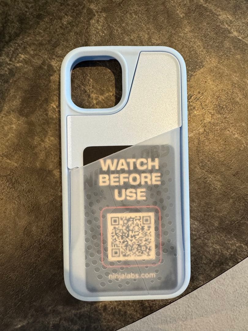 iPhone15 Ninja Labs Flex Pouch ライトブルー