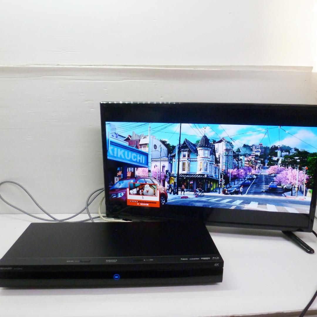 SHARP AQUOS 4K ブルーレイレコーダー 4B-C40EW3 4TB