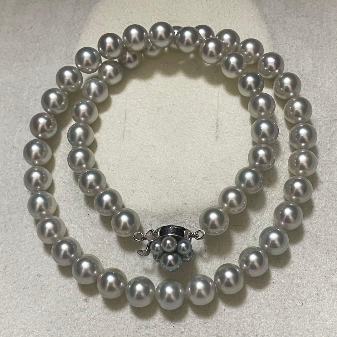 ヤスコ【田崎真珠✨セット】 あこや真珠 8.0 ネックレス イヤリング タ