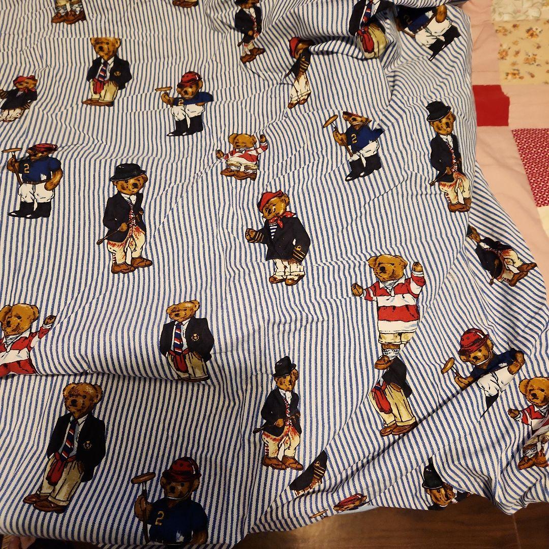 タイムSALE ♥️ラルフローレンBear柄フィッティッドシーツ