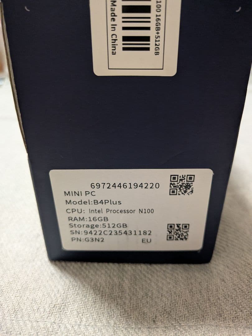 BMAX Mini PC ブラック