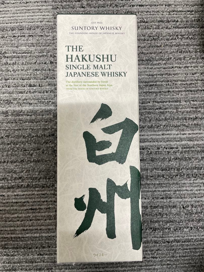 ウイスキー THE HAKUSHU SINGLE MALT JAPANESE WHISKY