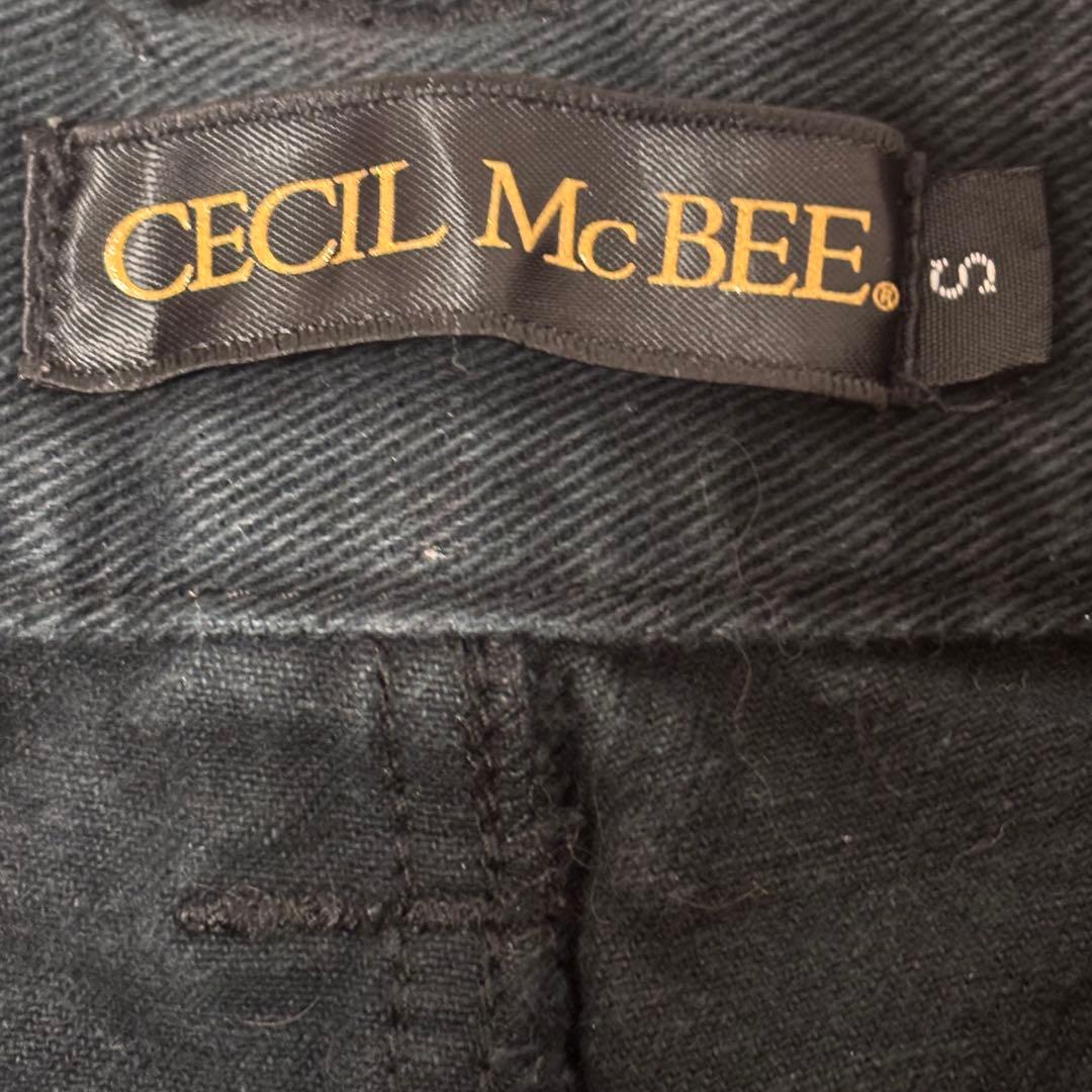 セシルマクビー 平成ギャル y2k ショートパンツ グランジ ブラック デニム