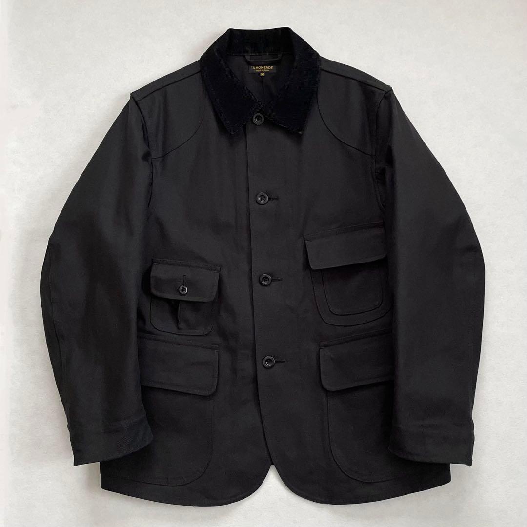 A Vontade Old Hunting Jacket 黒 Mサイズ