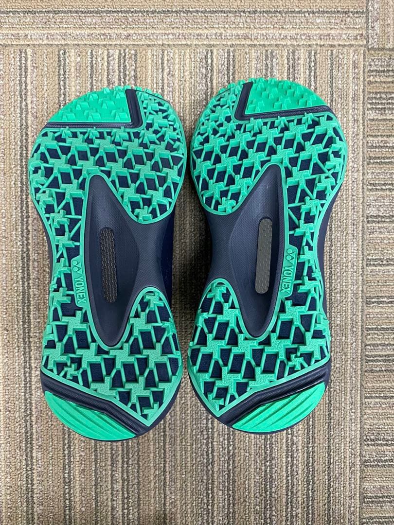 YONEX ゴルフシューズ ネイビー 25センチ パワークッションエアラスメン