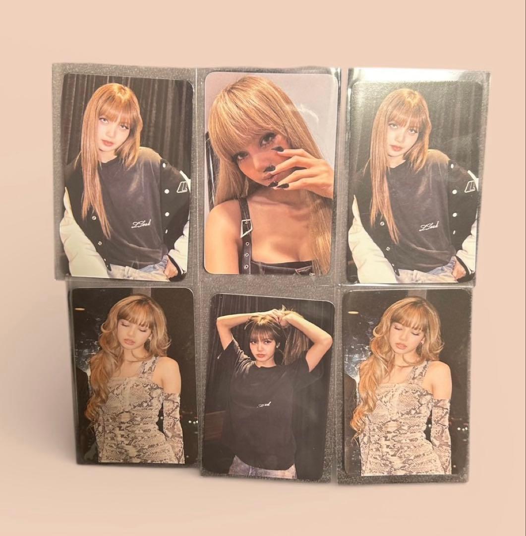 LISA POP-UP トレカ BLACKPINK 6枚セット