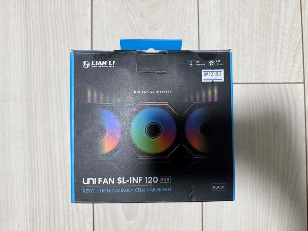PC用ファン・クーラー Lian Li UNI FAN SL-INF 120 RGB