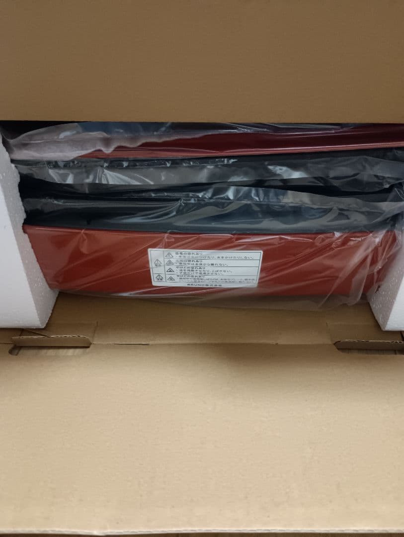 ブルーノ ホットプレート グランデサイズ レッド　赤　BRUNO　red