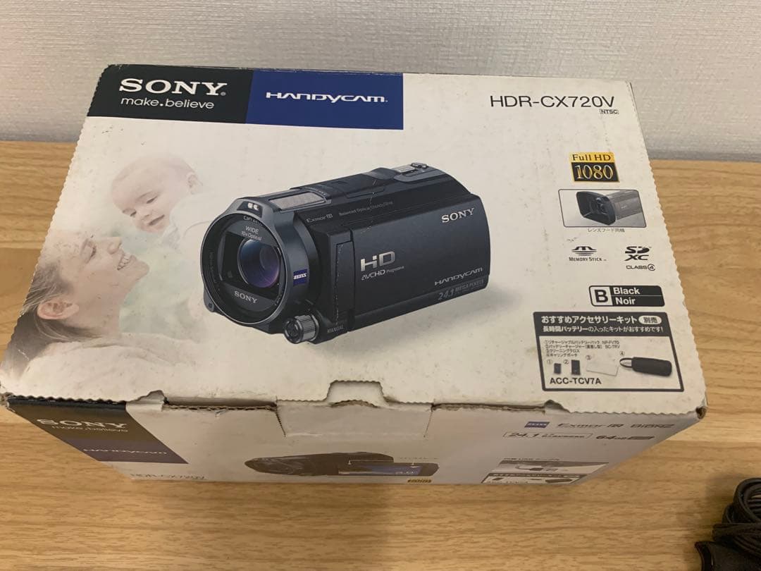 SONY ビデオカメラ HDR-CX720V