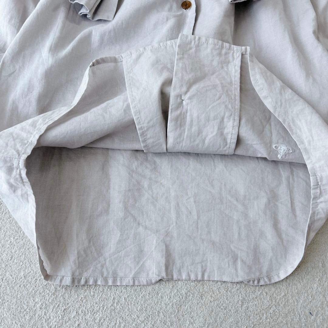 美品✨ヴィヴィアンウエストウッド　長袖　ボウタイ　ブラウス　オーブ刺繍　サイズ2