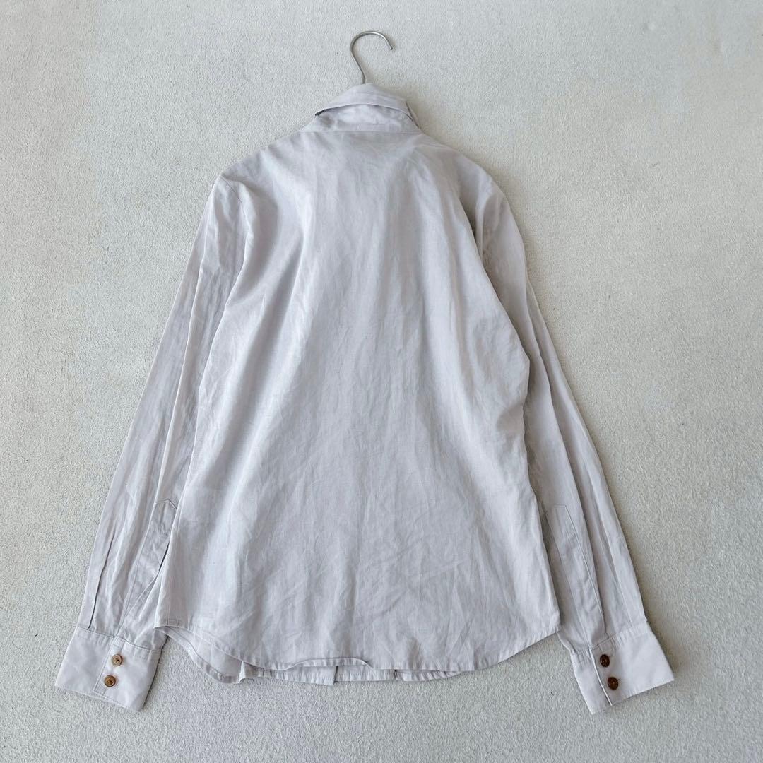 美品✨ヴィヴィアンウエストウッド　長袖　ボウタイ　ブラウス　オーブ刺繍　サイズ2