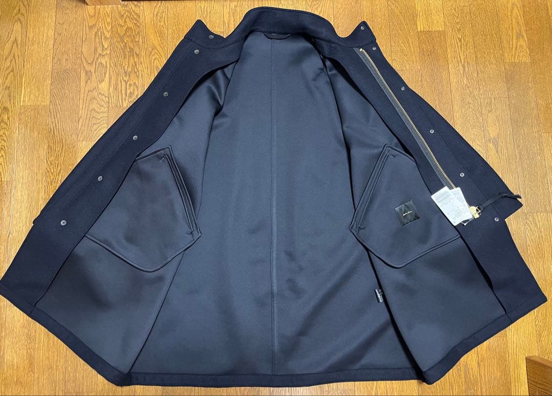 新品タグ付き　Spick&Span M65フィールドコートウール紺38