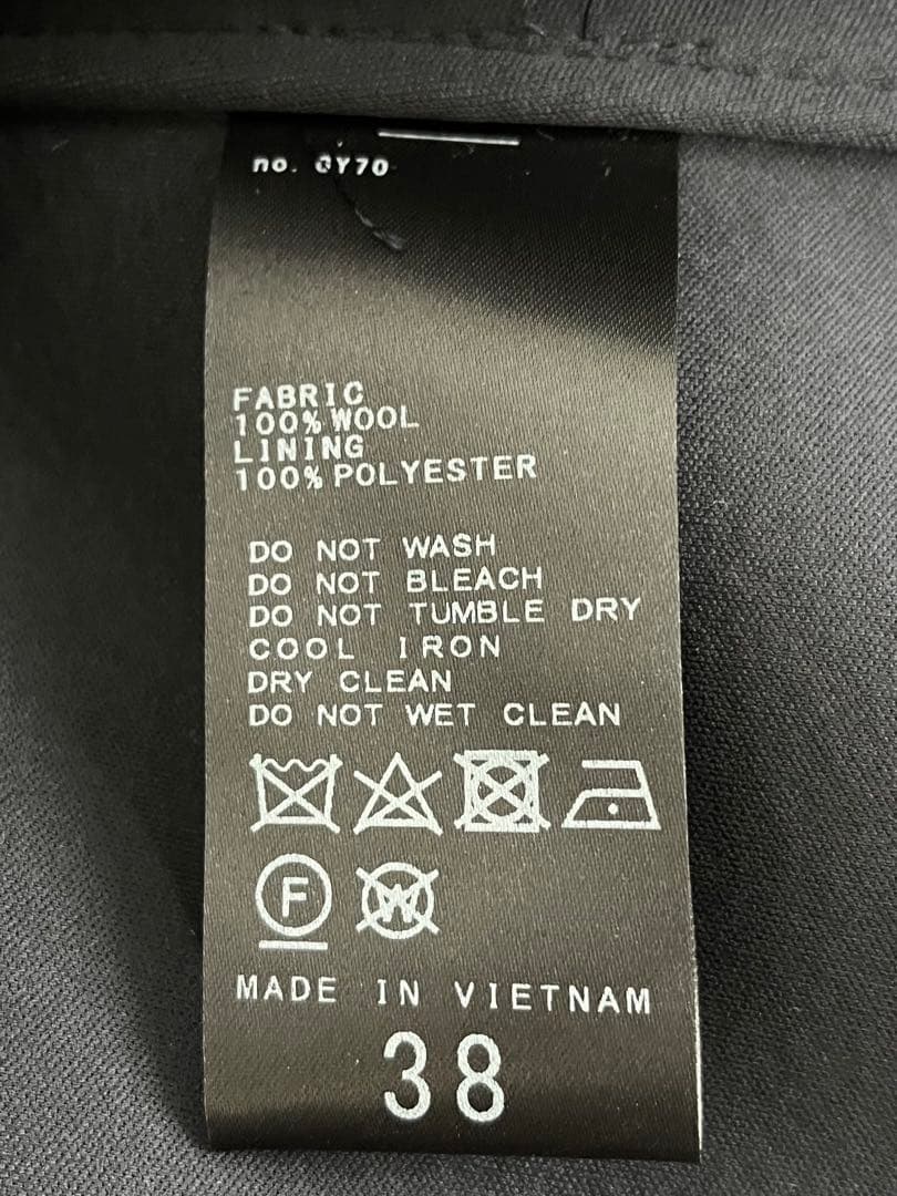 新品タグ付き　Spick&Span M65フィールドコートウール紺38