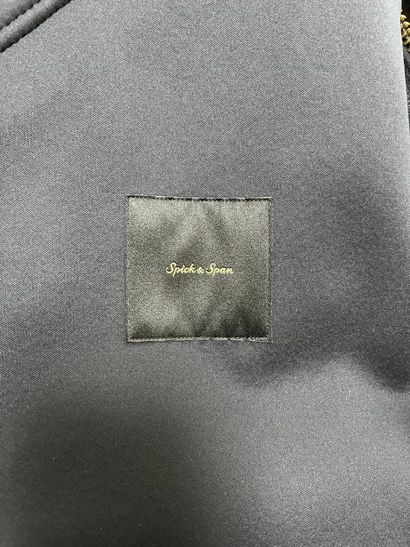 新品タグ付き　Spick&Span M65フィールドコートウール紺38