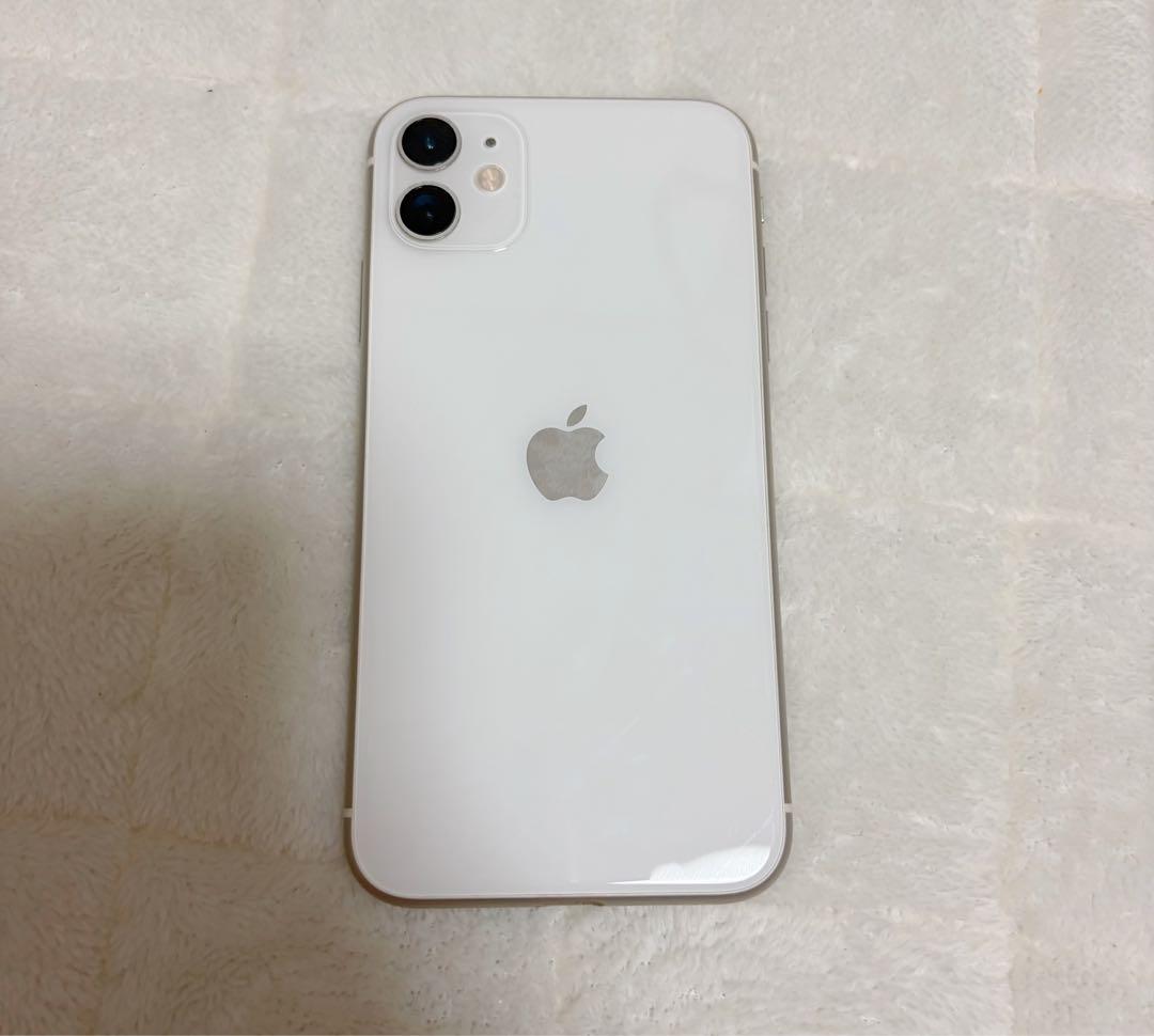 iPhone11 ホワイト128GB 本体 ＋ iFaceケース
