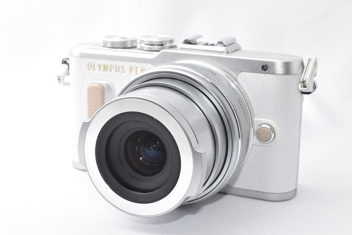 【美品】OLYMPUS PEN E-PL8 ホワイト レンズキット