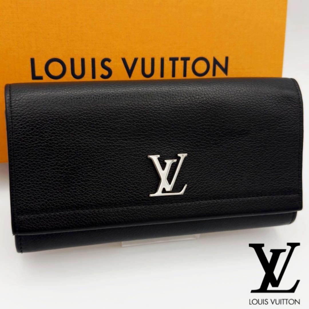 ギフト対応　国内正規品　ヴィトン財布　ポルトフォイユ　マイロックミー2 ブラック