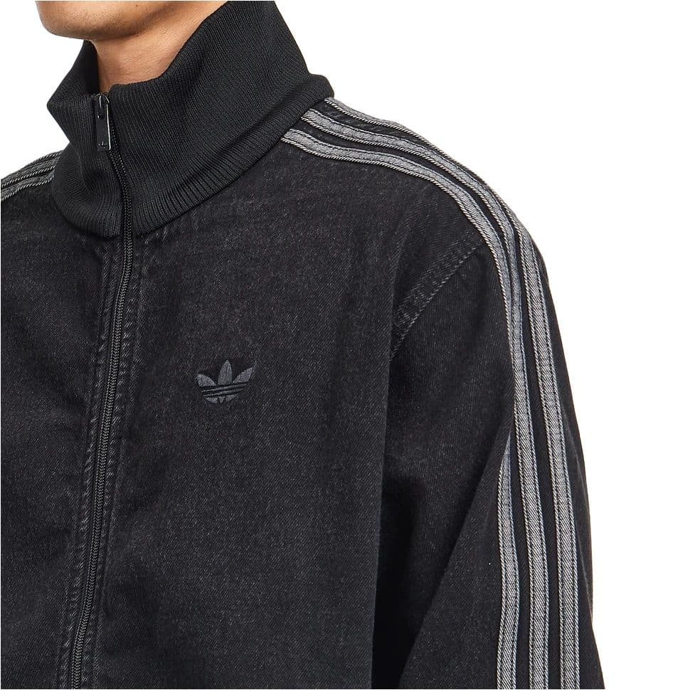 黒4XL★デニムファイヤーバードトラックジャケット★Gジャン★男女★新品未使用