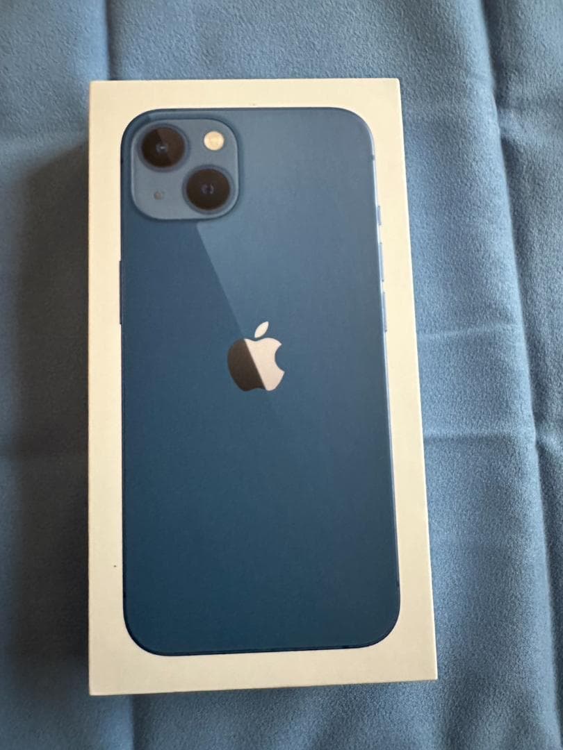 【極美品】iPhone 13 ブルー 128GB｜バッテリー91%｜完品・箱付